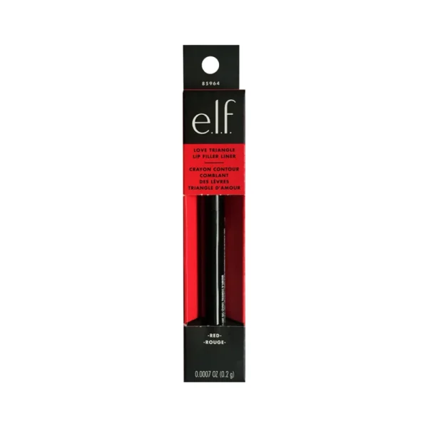 ELF Love Triangle Lip Filler Liner Red Rouge 0.0007 OZ