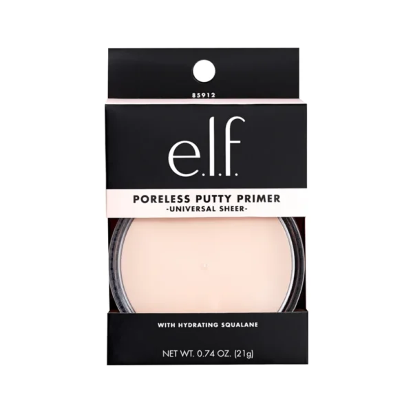 ELF Poreless Putty Primer Universal Sheer With Hydrating Squalane 0.74 Oz [85912]