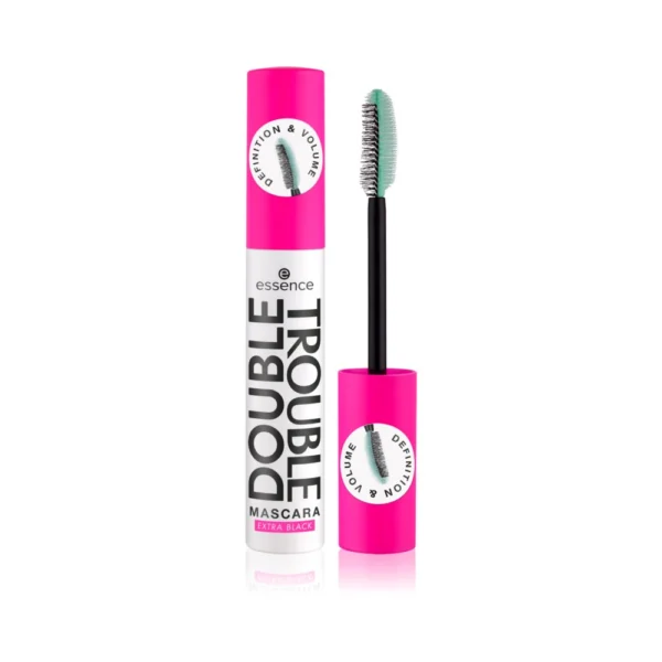 Essence Double Trouble Mascara – Extra Black – 0.41 Fl Oz