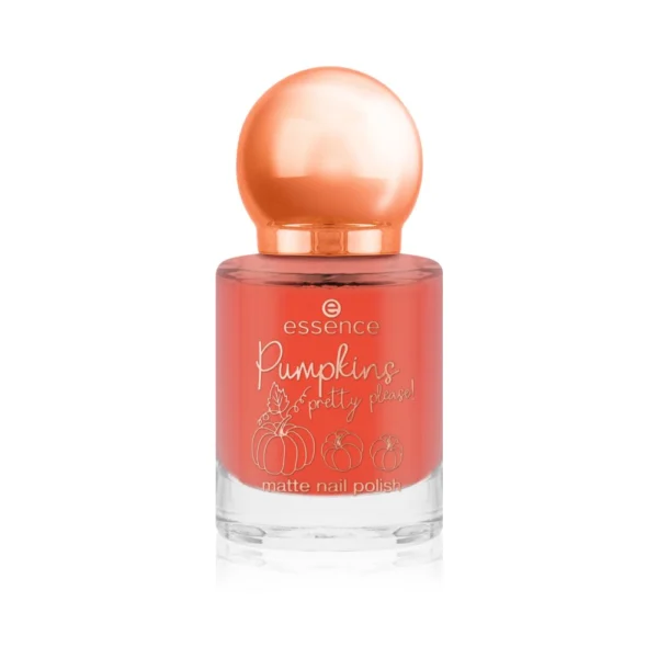 Essence Nails Nail Polish Matte Nail Polish 01 Pumpkin Patch Princess 8 Ml