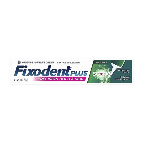 Fixodent Plus Scope Precision Hold & Seal Adhesive Cream, 2 oz