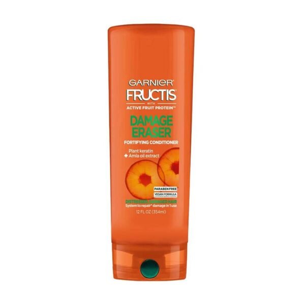 Garnier Fructis Damage Eraser Fortifying Conditioner With Plant Keratin + Amla oil Extract 12 FL.OZ (354ml)