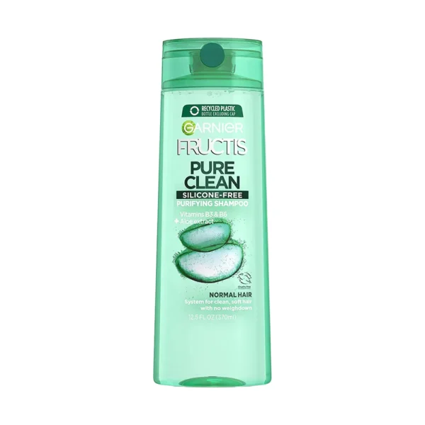 Garnier Fructis Pure Clean Slicon free purifying Shampoo Aloe extract 12.5 fl oz (370ml)