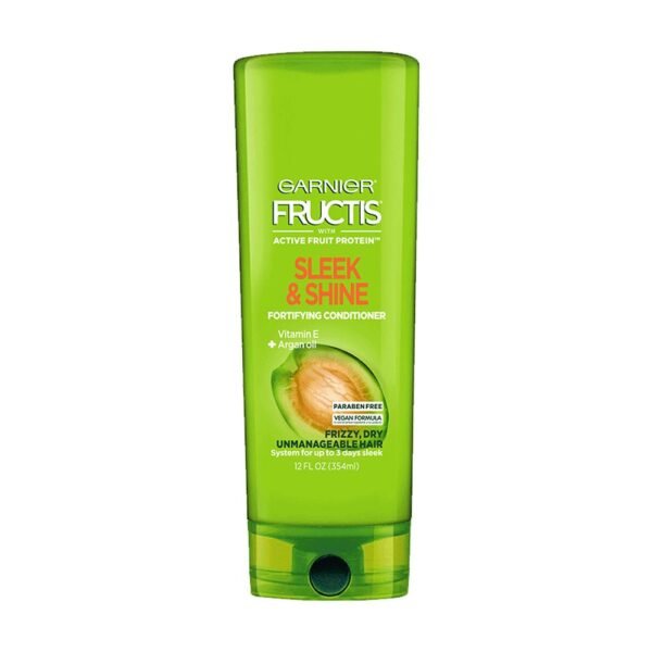 Garnier Fructis Sleek & Shine Fortifying Conditioner with Vitamin E + Argan oil 12.5 FL.OZ (354ml)