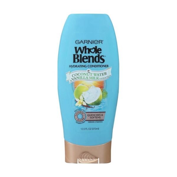 Garnier Whole Blends Hydrating Conditioner with Coconut Water & Vanilla Milk extracts 12.5 fl oz.
