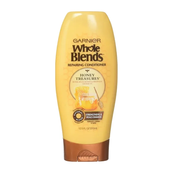 Garnier Whole Blends, Repairing Conditioner, Honey Treasures, Royal Jelly & Prop Oils Extracts, 12.5 FL.OZ (370 ml)