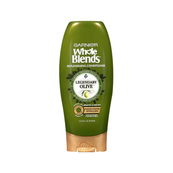 Garnier Whole Blends, Replenishing Condition, Legendary Olive, OLive Leaf Extracts, 12.5 FL.OZ (370ml)