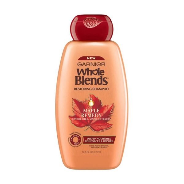 Garnier Whole Blends Restoring Shampoo Maple Remedy 12.5 fl oz