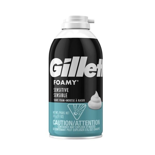 Gillette Foamy Sensitive Shaving Foam 11 OZ (311g)