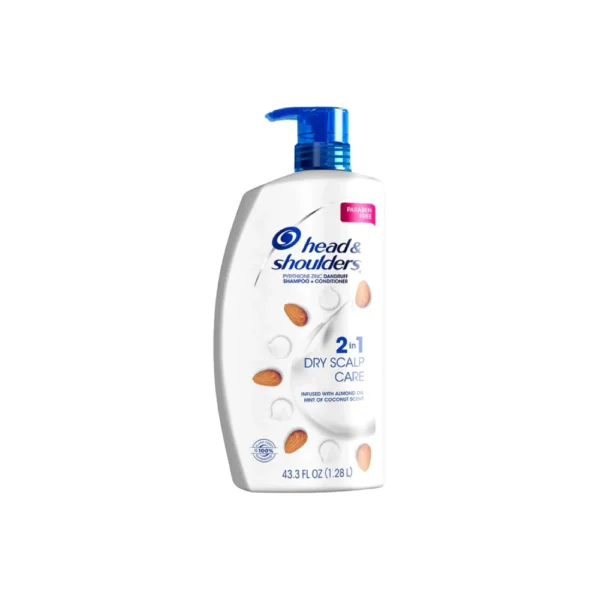 Head & Shoulders Dry Scalp Care 2 in 1 Shampoo + Conditioner 43.3 FL Oz (1.28L)