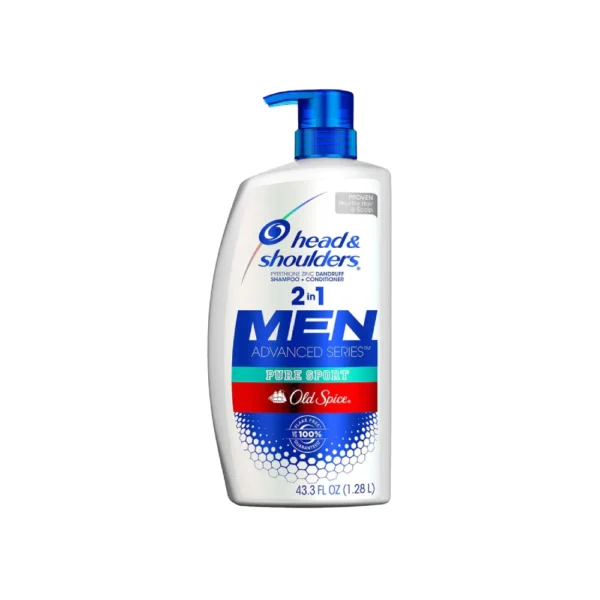 Head & Shoulders Men Advanced Series 2 in 1 Shampoo + Condition 43.3 FL Oz