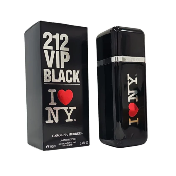 Herrera 212 VIP Black I Love NY Limited Edition Eau De Perfume 100 ml Spray