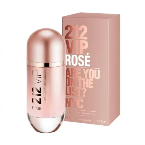 Herrera 212 Vip Rose Le For Women Eau De Toilette 80ml