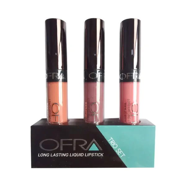 Ofra Long Lasting Liquid Lipstick Trio Set Island Time