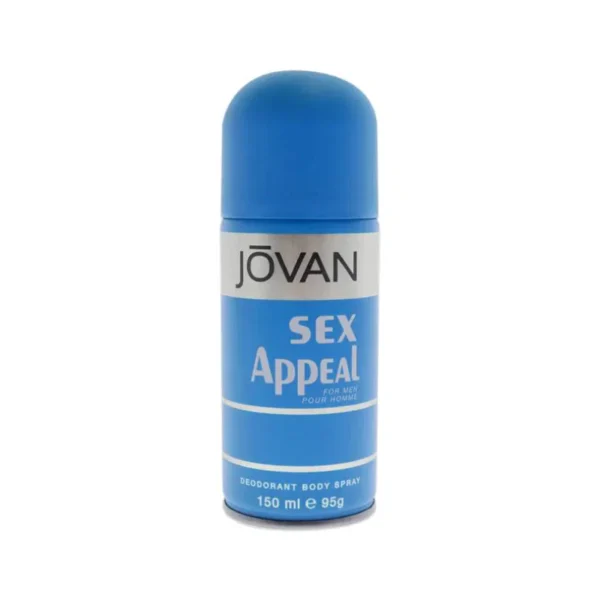 Jovan Sex Appeal Deodorant Body Spray For Men 150ml