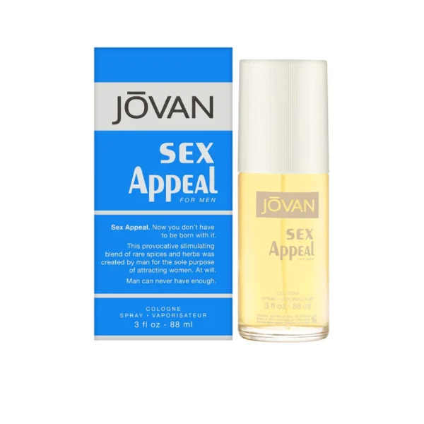 Jovan Sex Appeal by for Men Cologne Spray 88 ml