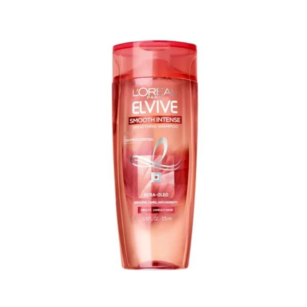 Loreal Elvive Smooth Intense Smoothing Shampoo For Frizzy Unruly Hair 12.6 Fl Oz