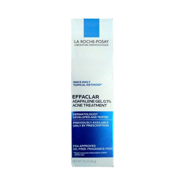 La Roche Posay Effaclar Adapalene Gel 0.1% Acne Treatment 1.6 OZ