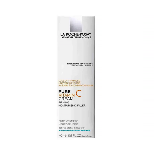 La Roche Posay Pure Vitamin C Cream Firming Moisturizing Filler 1.35 Oz