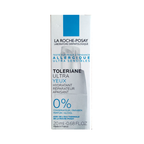 La Roche Posay Toleriane Ultra YEUX Hydratant Repair Apaisant Alcohol Free 0.68 Fl.OZ (20ml)