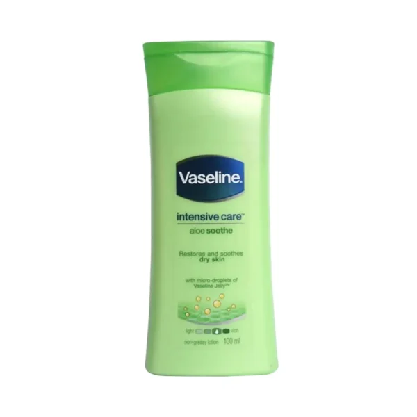 Vaseline Intensive Care Aloe Soothe Restores & Soothe Dry Skin Lotion 100 ml