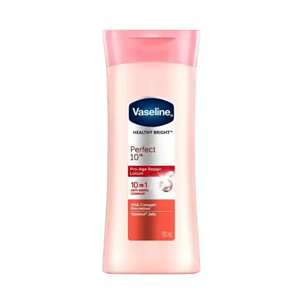 Vaseline Healthy Bright Perfect 10 Pro-Age Repair Lotion 10 IN 1 Anti-Aging Complex Lotion 100 ml