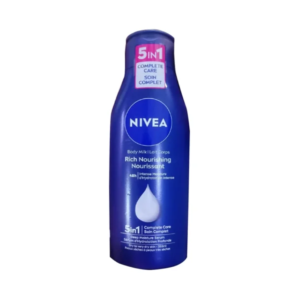 Nivea Body Lotion Rich Nourishing Nourissant 48H Intense Moisture 5 In 1 250Ml