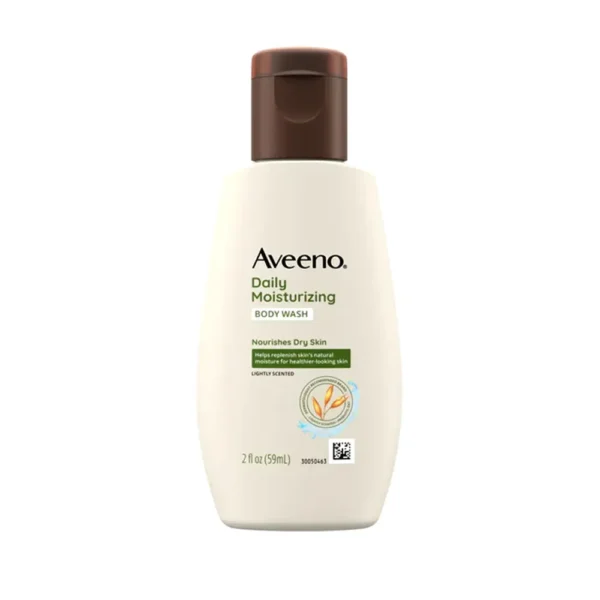 Aveeno Daily Moisturizing Body Wash Nourishes Dry Skin 2 fl Oz