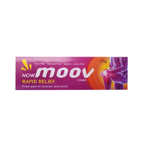 Bio-Life Now Moov Rapid Relief Cream From Pain in Muscles & Joint 25g