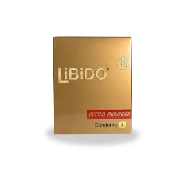 LiBiDo Dotted Prolonged 3 Condoms