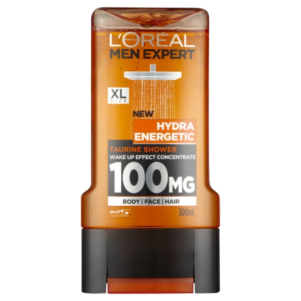 Loreal Men Expert XL Hydra Energetic Wake Up Effect Taurine Shower 300Ml