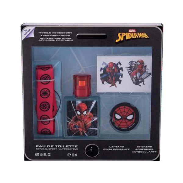 AIRVAL Spiderman Eau De Toilette 30ml +CINTA+STICKER Gift Set (for Kids)
