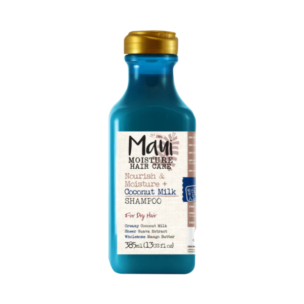 Maui Moisture Hair Care Nourish & Moisture + Coconut Milk Moisturizing Shampoo for Dry Hair 385 Ml