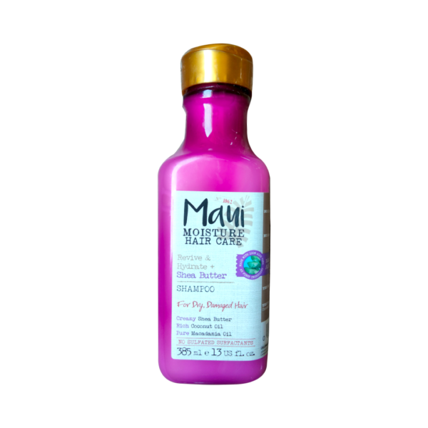 Maui Moisture Revive & Hydrate + Shea Butter Moisturizing and Revitalizing Shampoo for Dry and Damaged Hair 13 fl oz, 385 Ml