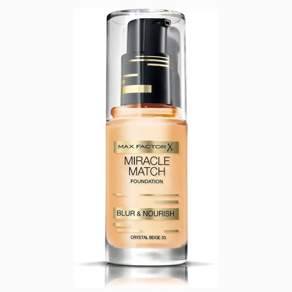 Max Factor Skin Luminizer Miracle Foundation 33 Crystal Beige 30ml