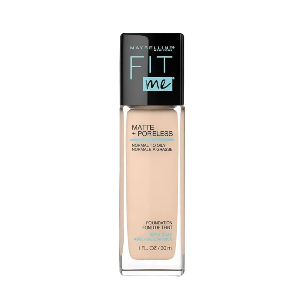 Maybelline Fit me Matte + Poreless Foundation With Clay 118