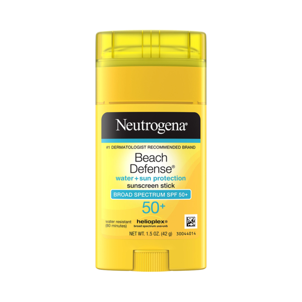 Neutrogena Beach Defense Face & Body Sunscreen Stick SPF 50+ 1.5 oz