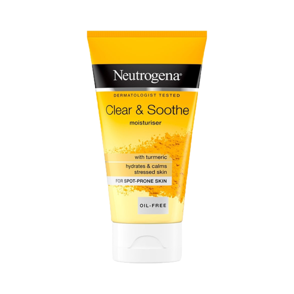 Neutrogena Clear & Soothe Moisturiser With Turmeric For Spot-Prone Skin 75ml