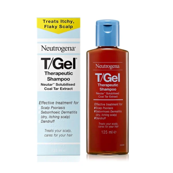 Neutrogena T Gel Therapeutic Shampoo Treats Itchy Flaky Scalp Neutar Solubilised Coal Tar Extract 250 ml