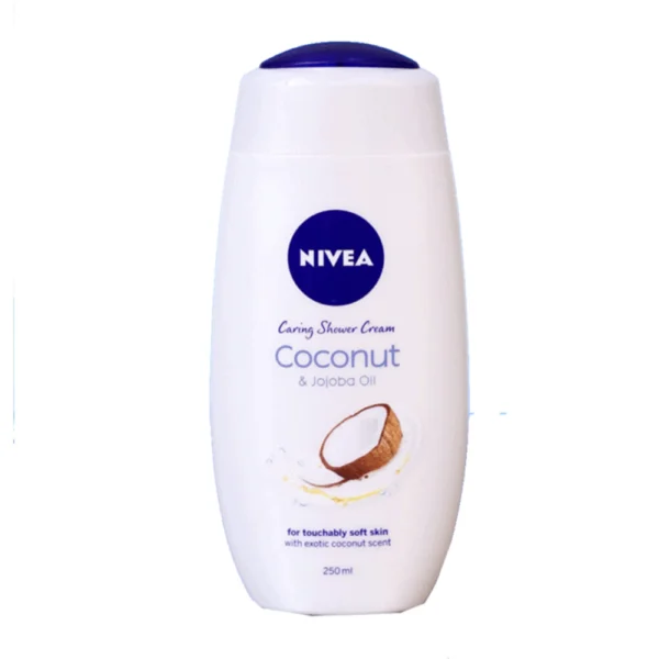 Nivea Caring Shower Cream Coconut & Jojoba Oil 250ml