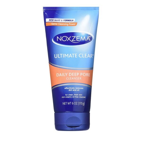 Noxzema Ultimate Clear Daily Deep Pore Cleanser, 6 oz. 170g