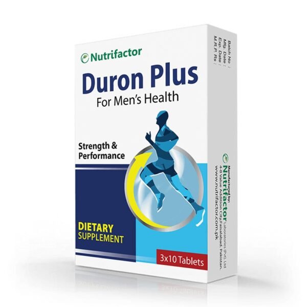 Nutrifactor Duron Plus For Men’s Health 30 Tablets Strenght & Performance