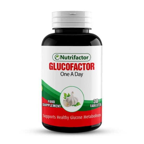 Nutrifactor Glucofactor One A Day 30 Tablets (Supports Healthy Glucose Metabolism)