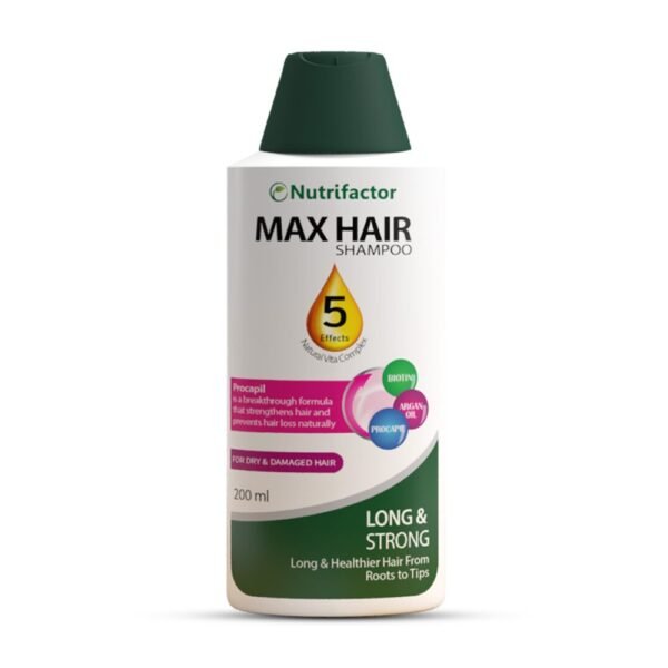 Nutrifactor Max Hair Shampoo For Dry & Damaged Hair 200 ml