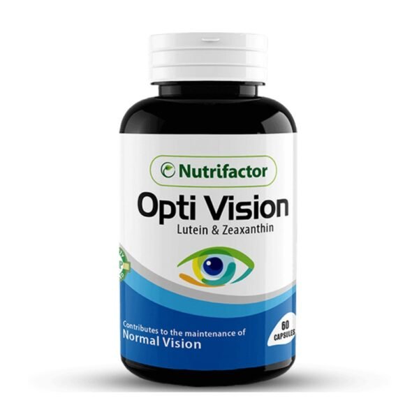 Nutrifactor Opti Vision Lutein And Zeaxanthin, 60 Capsules (Contributes To The Maintenance Of Normal Vision)