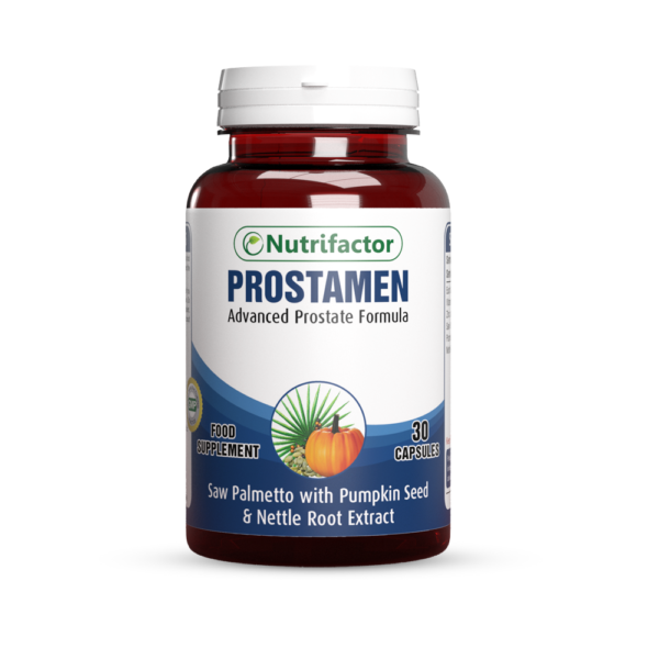 Nutrifactor Prostamen Saw Palmetto With Pumpkin Seed & Nettle Root Extract 30 Capsules