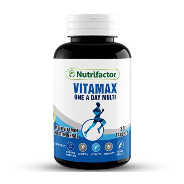 Nutrifactor Vitamax One A Day Multi 30 Tablets (Multivitamin and Multimineral)