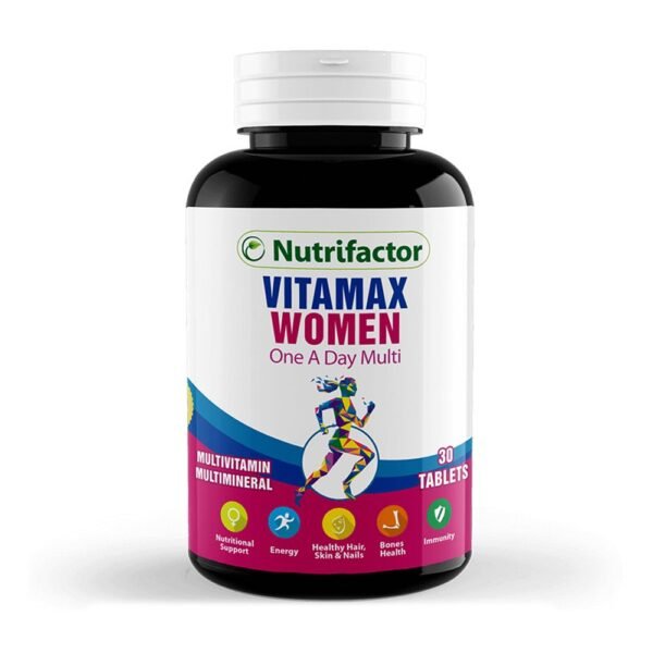 Nutrifactor Vitamax Women One A Day Multi 30 Tablets (Multivitamin & Multimineral)