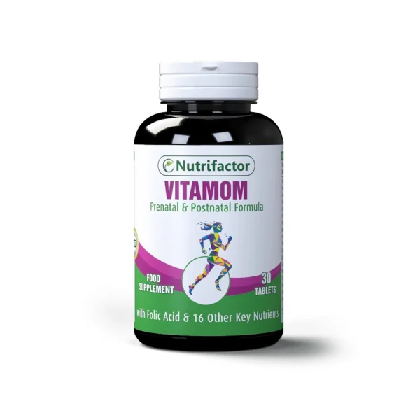 Nutrifactor Vitamom Penatal & Postnatal Formula 30 Tablets