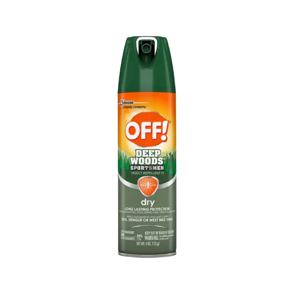 OFF Deep Woods Insect Repellent V111 Dry Long lasting Protection 4 oz (113 g)